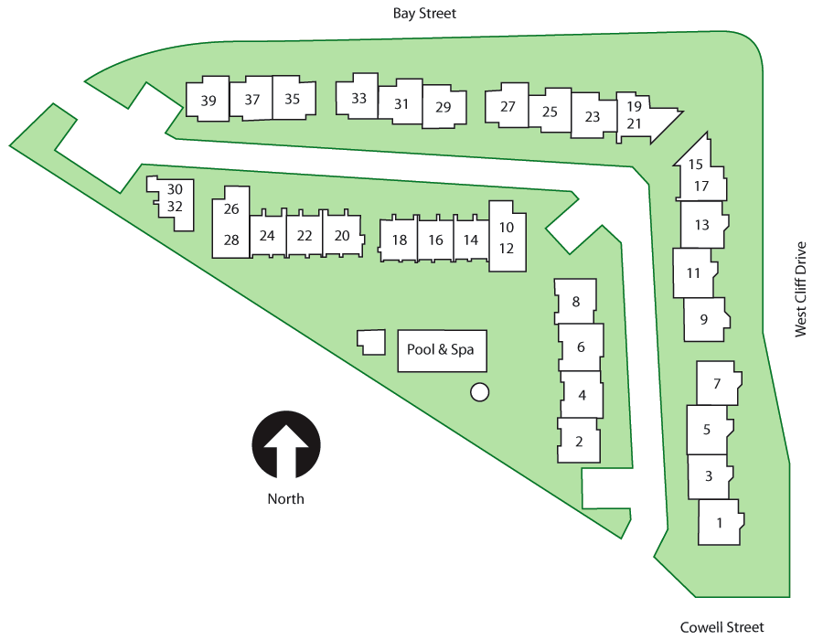 Map of the Units